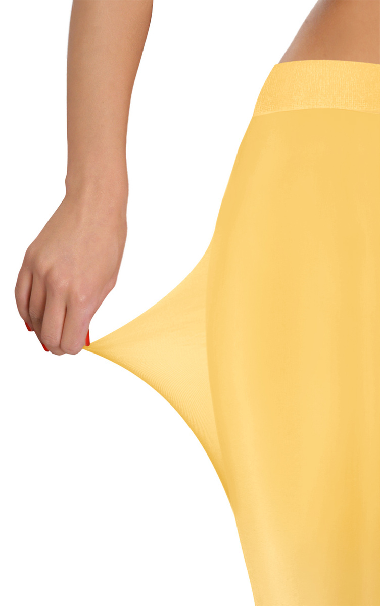 2x Kolorowe rajstopy kryjące z microfibry Hiver 40DEN