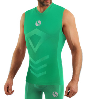 Koszulka Męska Bez Rękawów Termoaktywna CL38