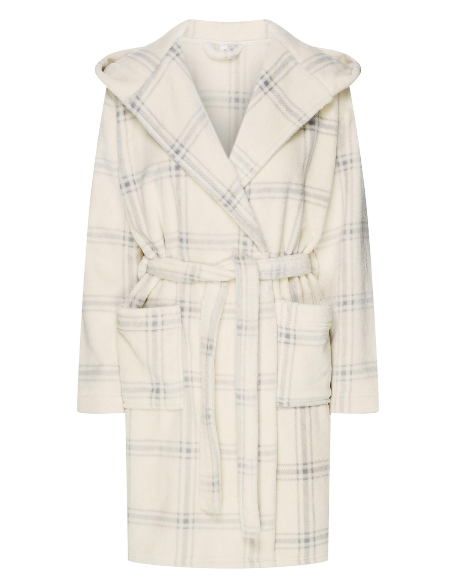 Szlafrok damski 43596 ecru