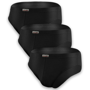 3x Antyalergiczne wyprofilowane slipy męskie LEOPARD 