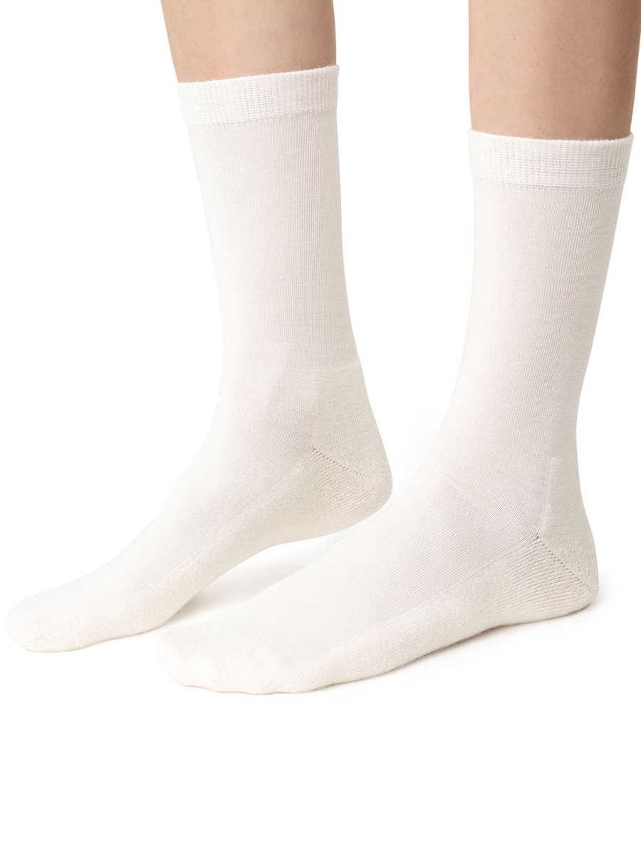 Skarpetki półfrotte z wełny merino art. 130