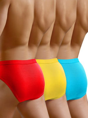 3x Slipy męskie z micromodalu CADET