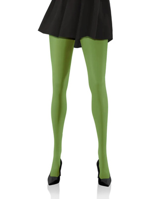 Zielone kryjące rajstopy damskie microfibra 40 DEN Hiver Sesto Senso – komfort i elegancja