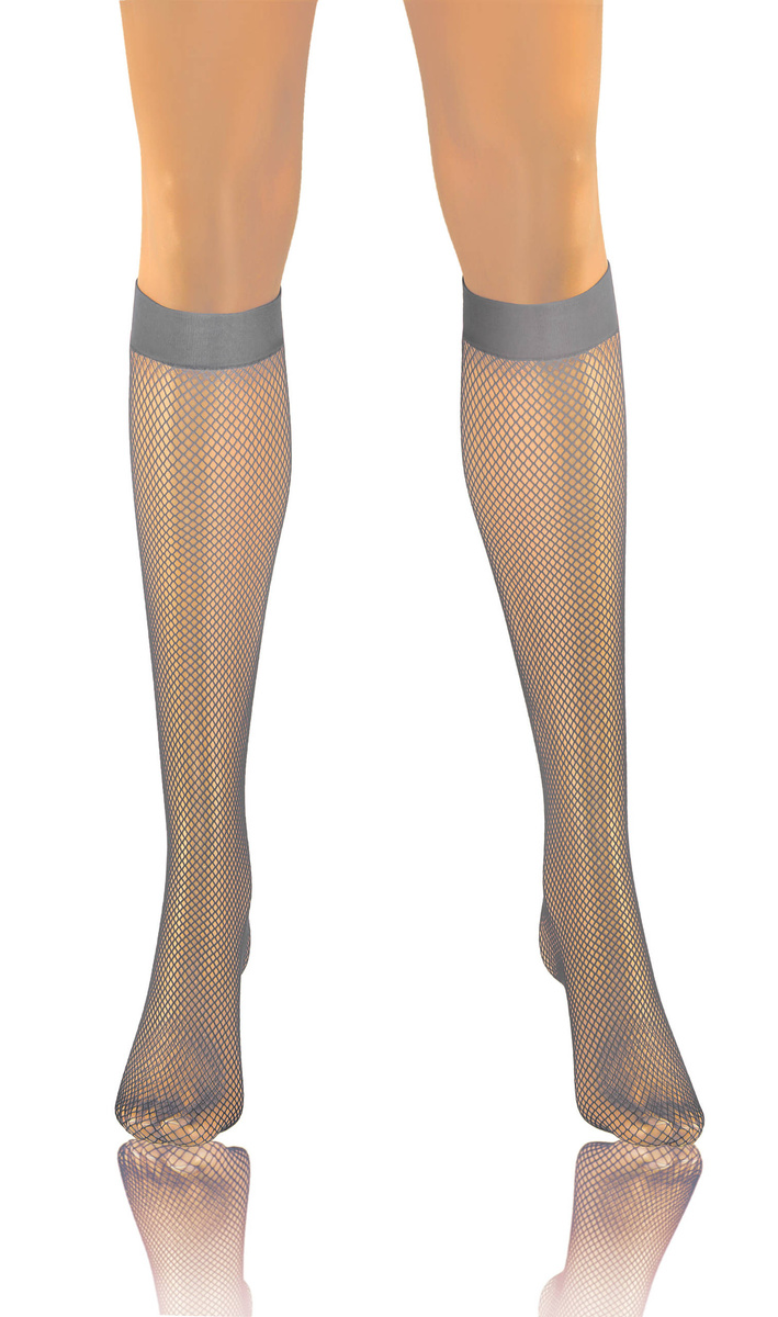 Bezuciskowe podkolanówki damskie kabaretki Greta Sesto Senso – elegancja na co dzień