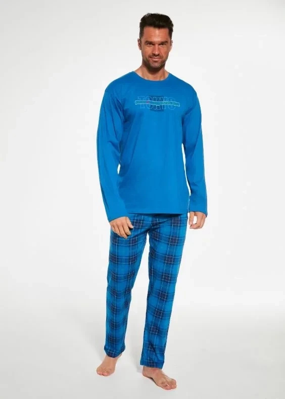 Piżama Męska Długi Rękaw 124
