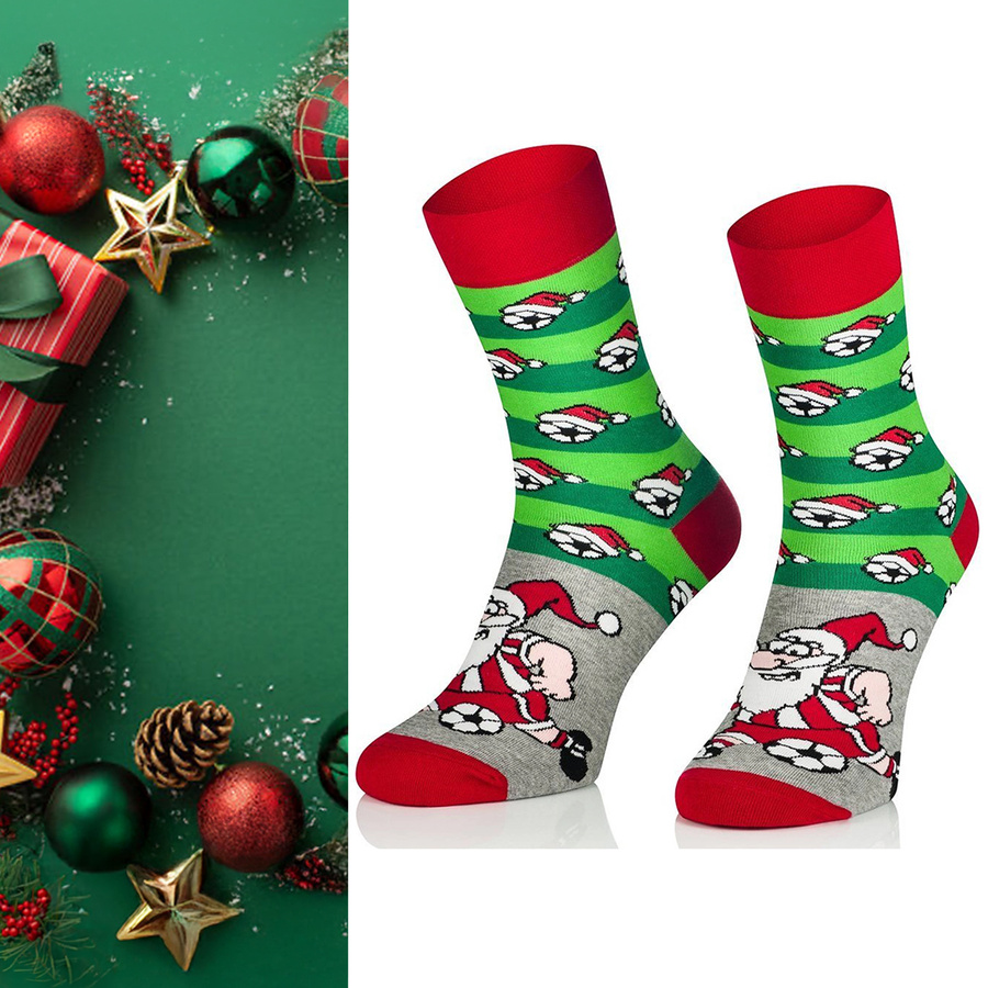 Kolorowe skarpety świąteczne ART. 1887 Intenso