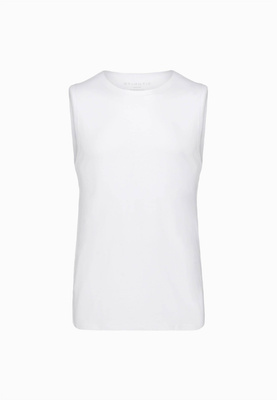 Biała bawełniana koszulka męska 95% bawełna Atlantic – komfort i oddychalność.