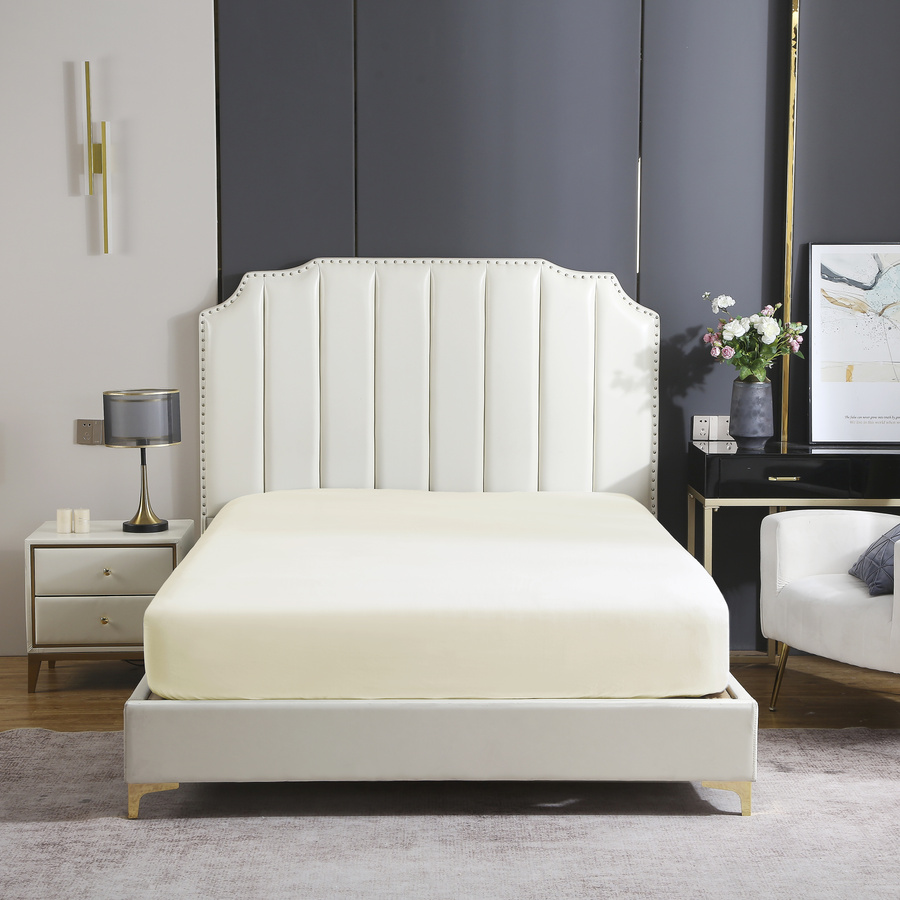 PRZEŚCIERADŁO SATYNA ECRU