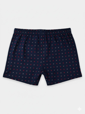 Bokserki Męskie Luźne z Guzikami