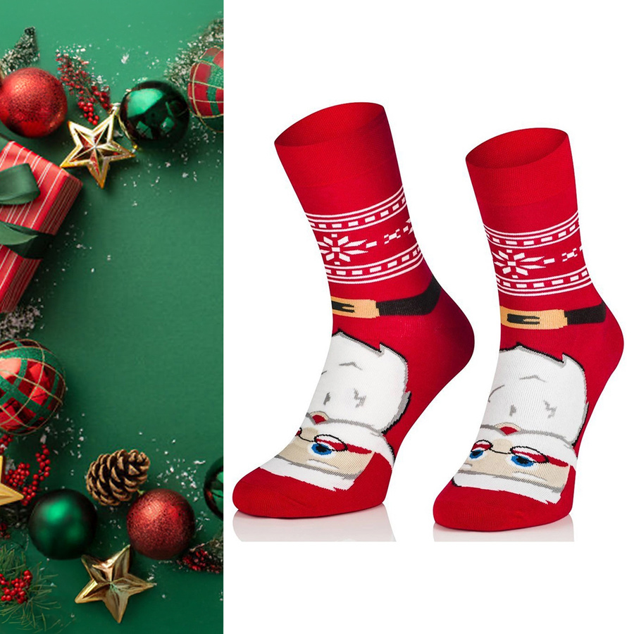 Kolorowe skarpety świąteczne ART. 1887 Intenso