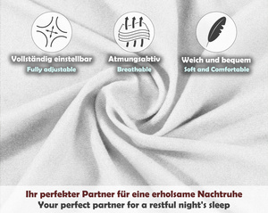 Białe elastyczne prześcieradło z gumką frotte 100% bawełna Sesto Senso – komfortowy sen