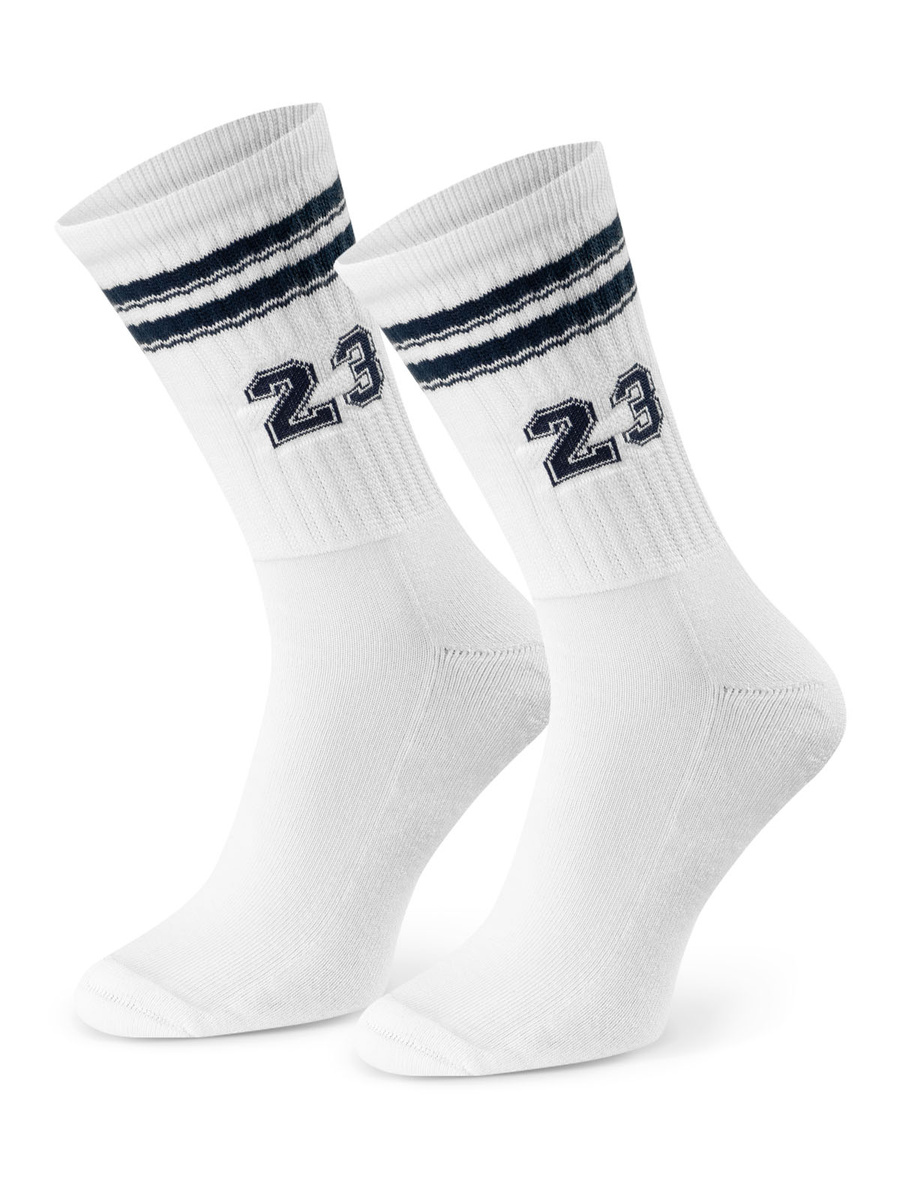 Skarpety sportowe półfrotte z paskami Art. 047