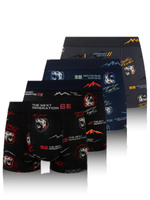 Bokserki Męskie Dopasowane 4 Pack