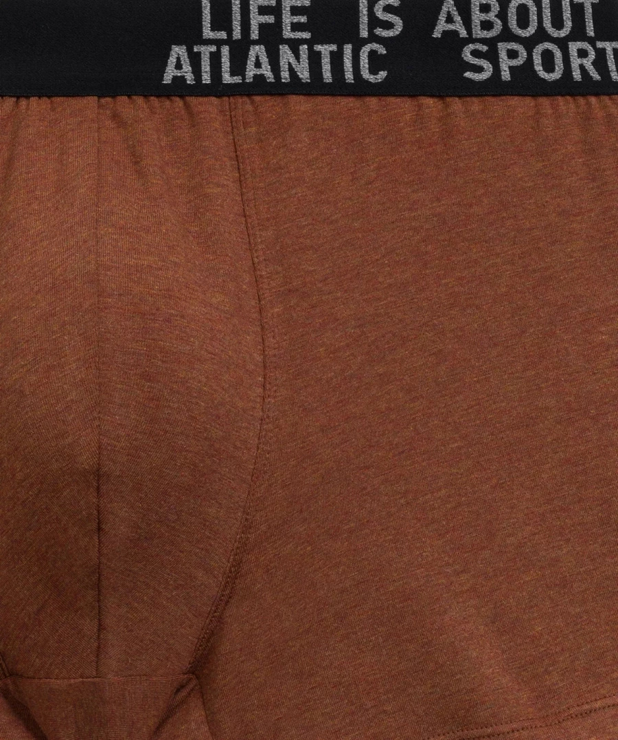 Bokserki Męskie 3MH-226 Brązowe