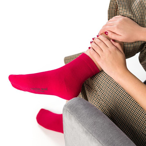 Damskie Skarpetki Beżowe Merino Wool Comfort
