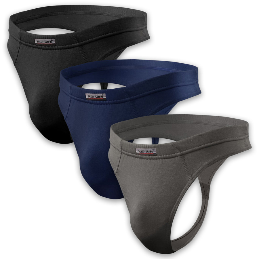 Stringi Męskie z modalu Comix