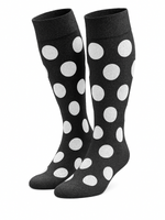 Podkolanówki damskie w grochy aPair