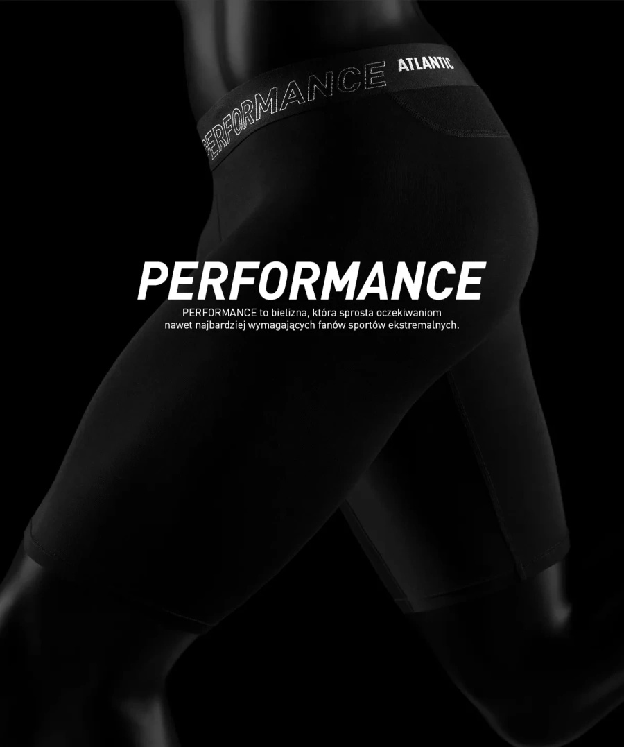 Bokserki męskie długie Performance