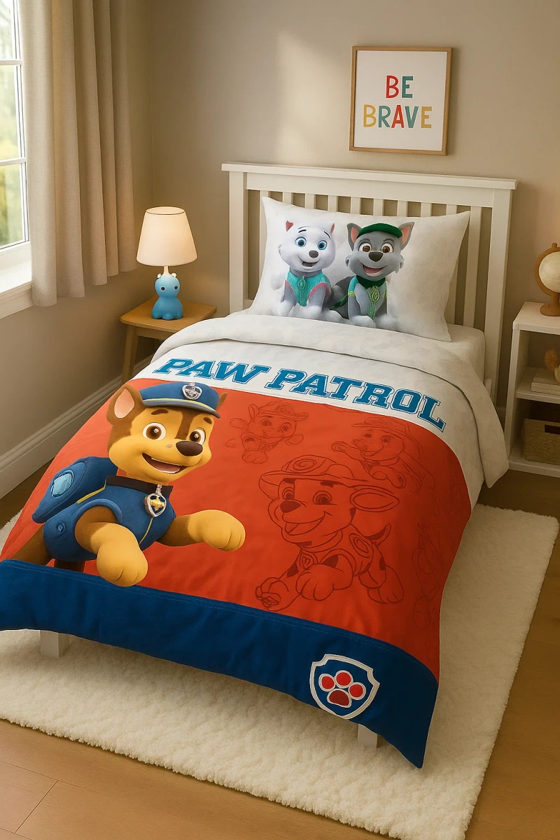 POŚCIEL SATYNOWA 140*200 RED PATROL