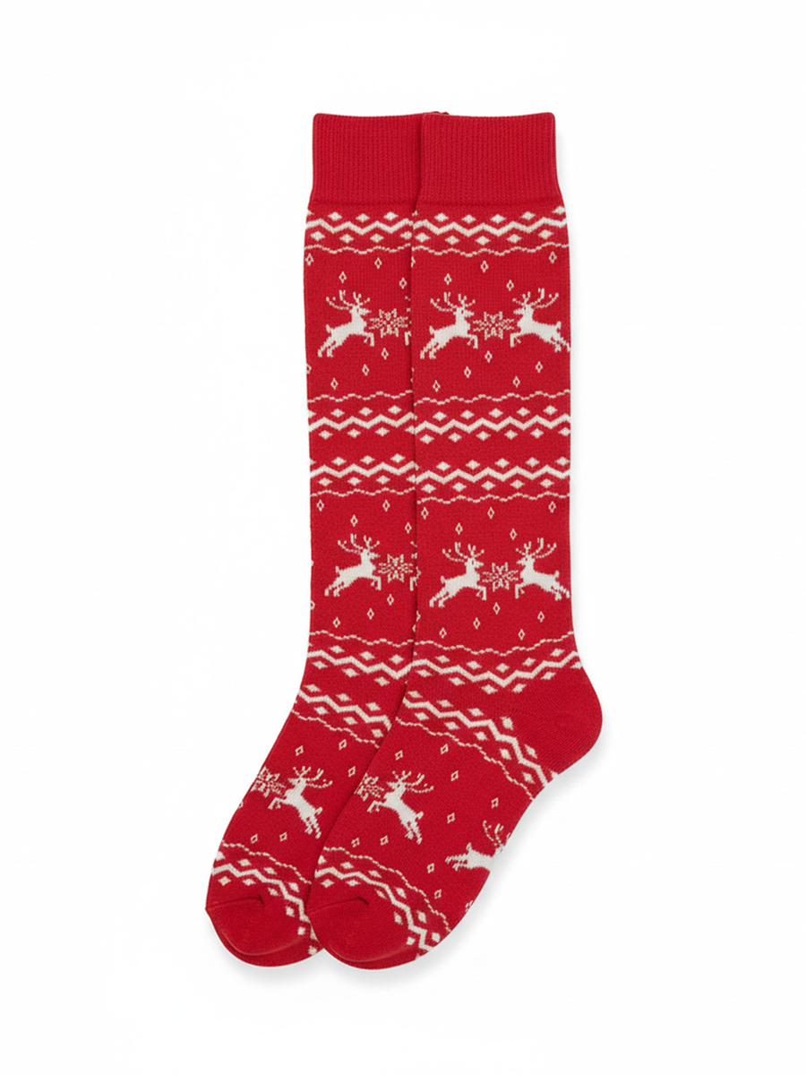 Podkolanówki Damskie Świąteczne