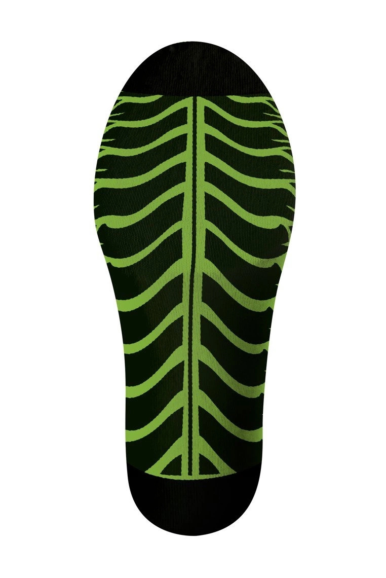 Różowe kompresyjne skarpety męskie 3/4 Sesto Senso – dla aktywnych sportowców