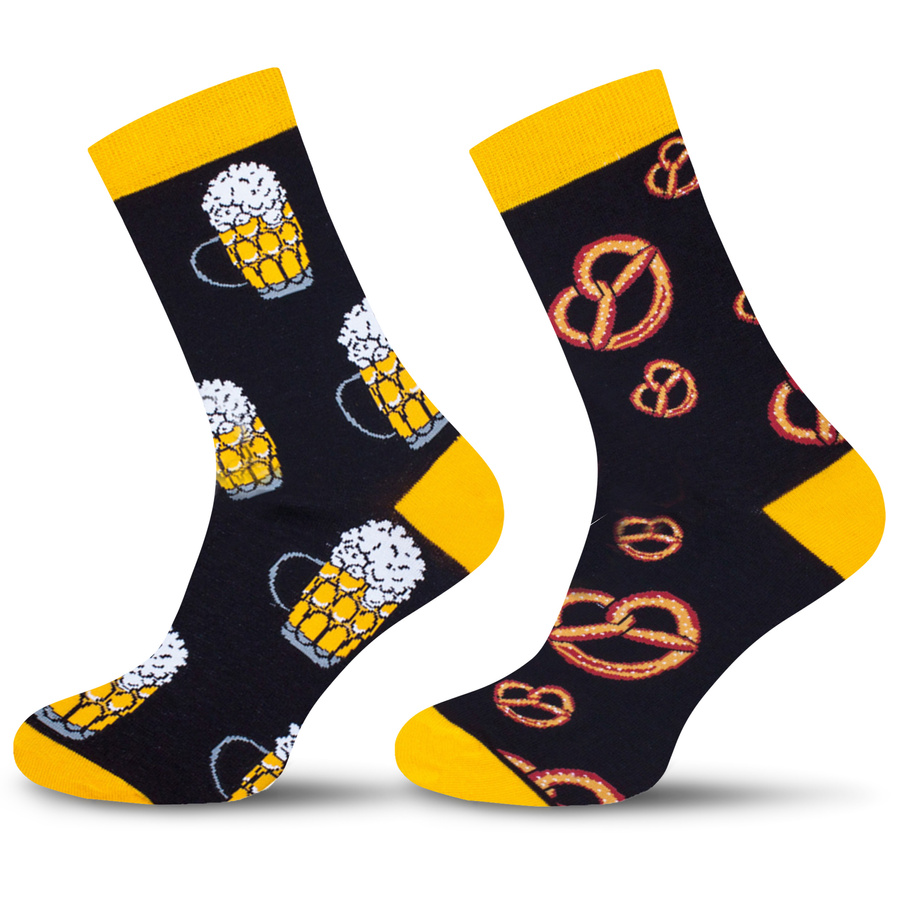 Skarpetki męskie wzorowane