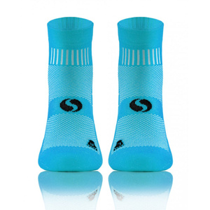 Szare oddychające skarpety męskie 88% bawełna AMZ Multicolor Sesto Senso – komfort dla biegaczy