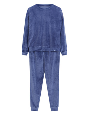 Damski komplet piżamowy Henderson 43722 dark blue