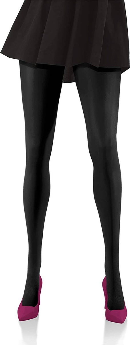 6X Kolorowe rajstopy kryjące z microfibry HIVER 40DEN Sesto Senso