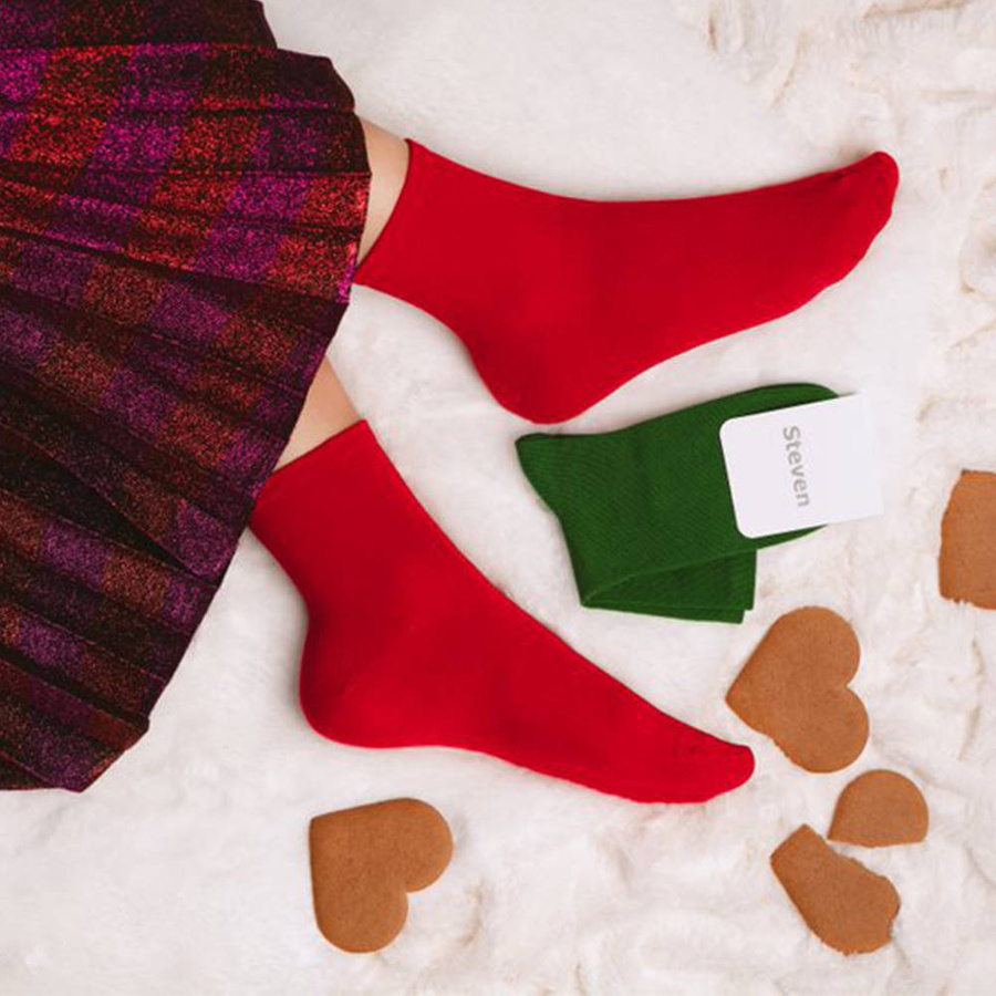 Skarpetki damskie Art. 037 błękitne Steven