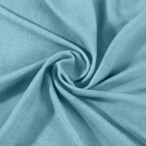 Niebieskie elastyczne prześcieradło z gumką frotte 100% bawełna Sesto Senso – komfortowy sen