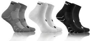 Sportowe oddychające skarpety 3 pary unisex 3/4 AMZ Sesto Senso – komfort w każdą pogodę