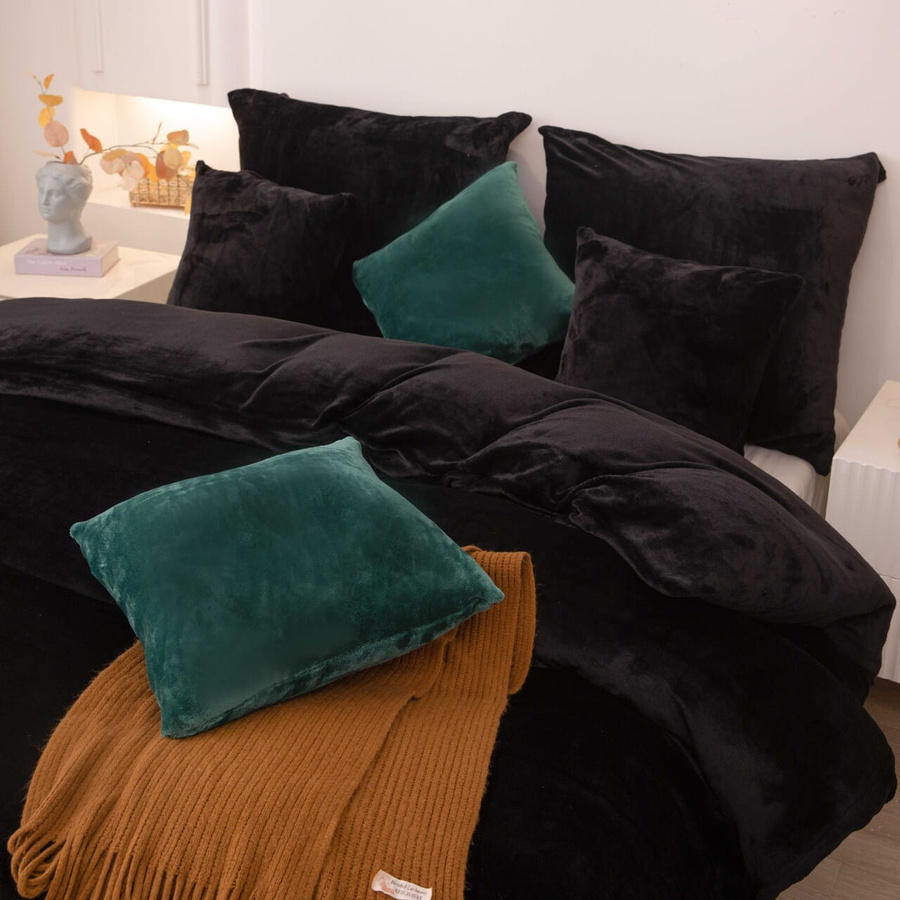 POŚCIEL COZY CZARNA