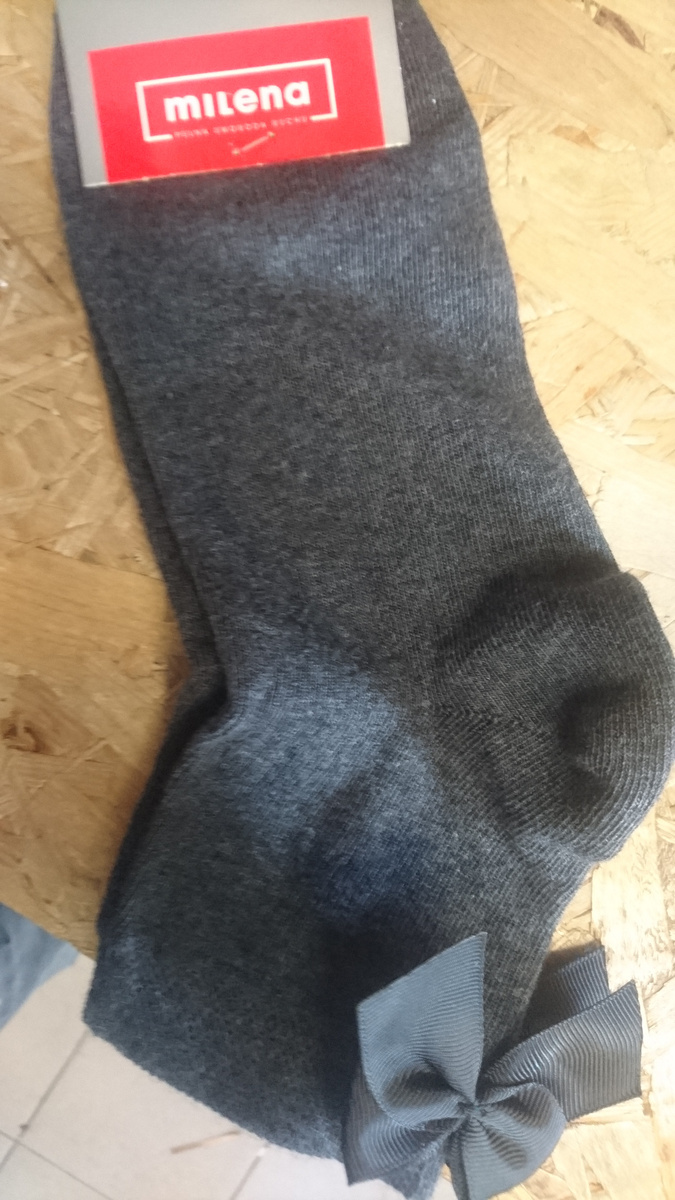 Skarpetki z Kokardką Rypsową