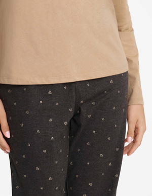 Piżama damska Glam Henderson wielokolorowa bawełniana