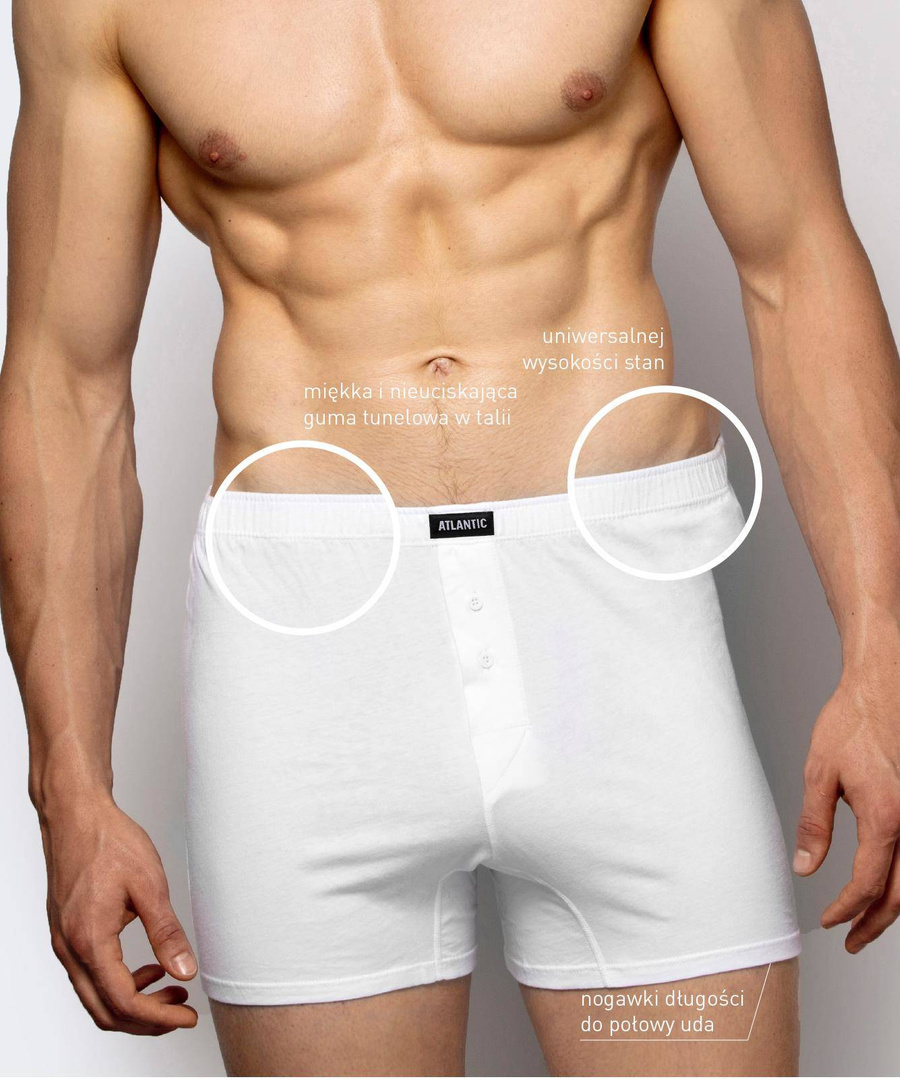Bokserki męskie luźne