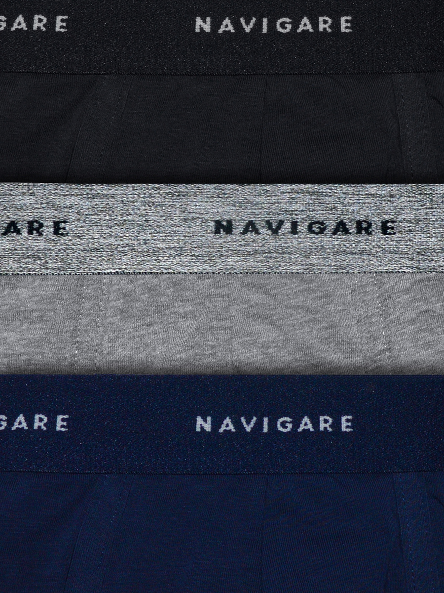 Bokserki Męskie z Zewnętrzną Gumą Dopasowane Art. 103T Navigare