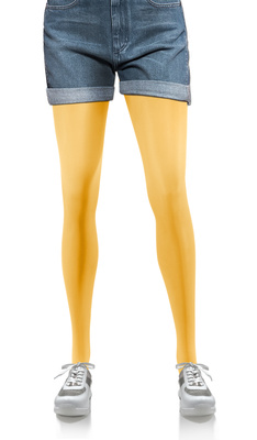 2x Kolorowe rajstopy kryjące z microfibry Hiver 40DEN