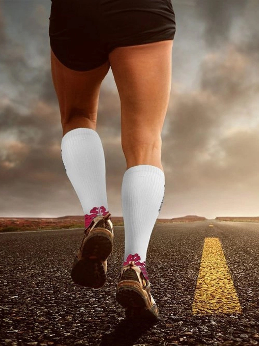 Skarpety Sportowe Podkolanówki Kompresyjne