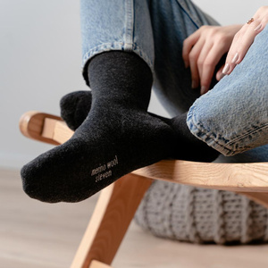 Skarpetki półfrotte z wełny merino art. 130