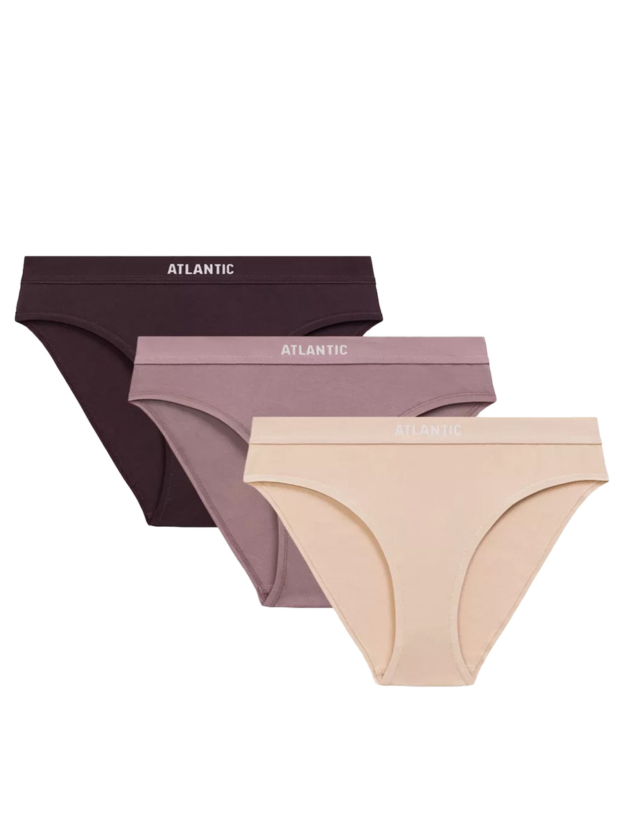 3-PACK Figi damskie Sport