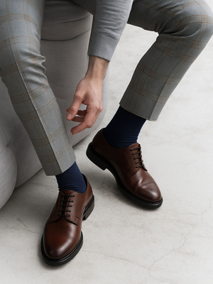 Skarpety męskie garniturowe gładkie Art. 056