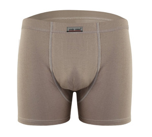 Beżowe bezuciskowe bokserki męskie 95% bawełna BM04 Sesto Senso – komfort i swoboda