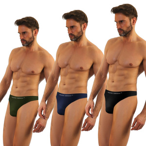 3x Stringi Męskie bezszwowe sportowe