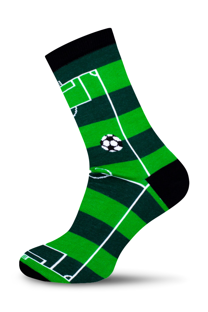 Skarpetki męskie Piłka Nożna 0125.010, Kolor Czarny, Rozmiar 43-46