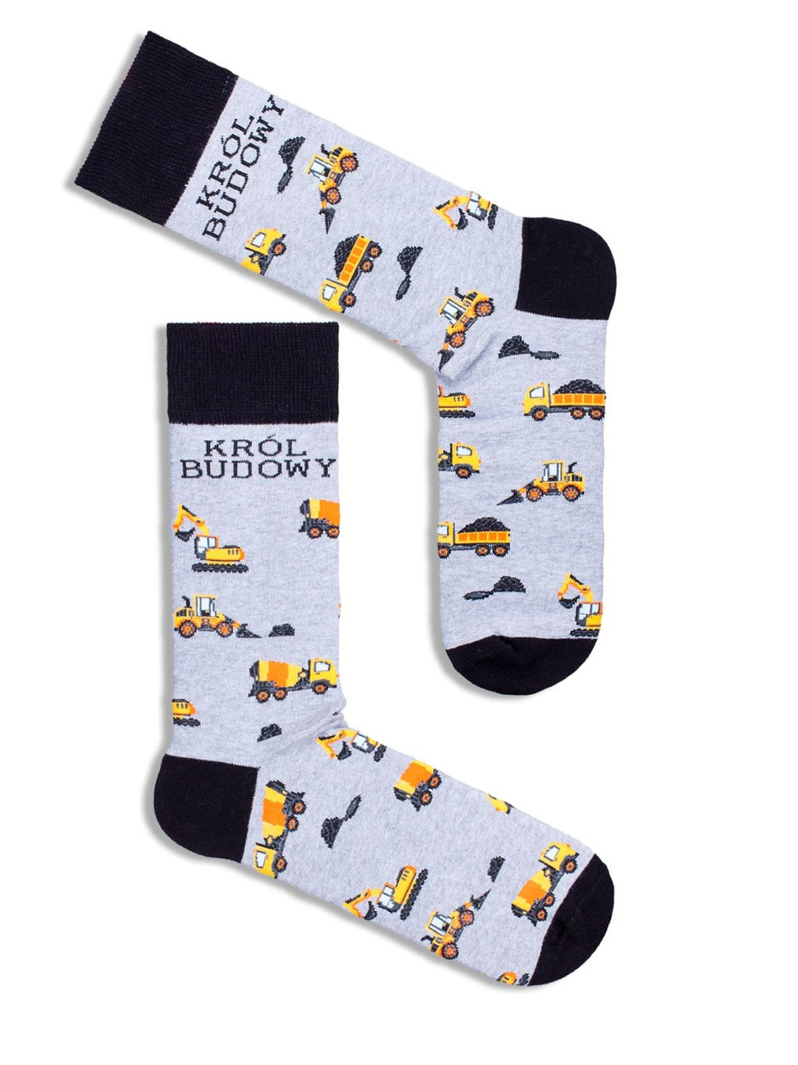 Skarpetki męskie Król Budowy