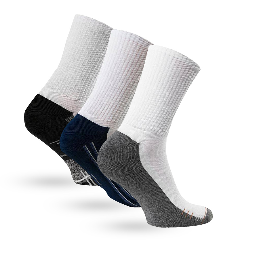 3X Skarpety półfrotte męskie art.047 Steven