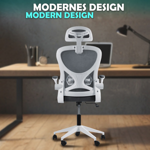 Fotel biurowy V1 ciemny szary