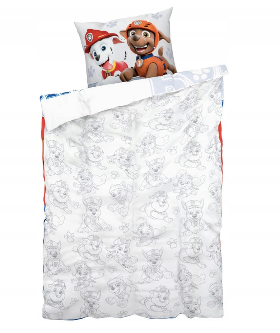 POŚCIEL SATYNOWA 140*200 RED PATROL