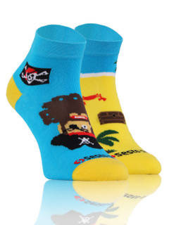 Skarpetki Wzorowane Finest Cotton Krótka